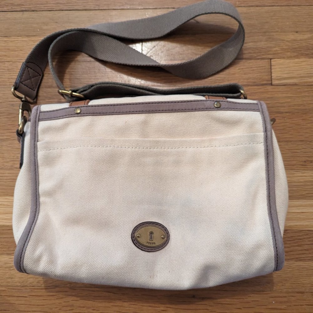 Fossil Reissue Vintage Canvas Crossbody - image 3